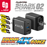 【FlashFire】PD快充4K視訊轉接插座 iPhone快充 充電座 Switch轉接 附雷電3數據線 台灣品牌, , large