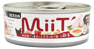 拉拉寵物小舖】seeds 惜時 狗罐頭 MiiT 有雞愛犬機能湯罐