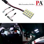 【PA LED】雙尖 T10 BA9S 超白光 暖白光 2835 15晶 SMD LED 燈板 室內燈 閱讀燈 行李箱燈, , large