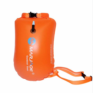 20L Inflatable Swimming Buoy - Storage & Buoyancy Dual Function, Anti-Drowning & Anti-Cramping, Safety Waistband, Single Airbag, Water Sports Buoy