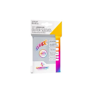 【Asmodee】第三層磨砂牌套日本尺寸65x92 Gamegenic Outer Sleeves Matte JP