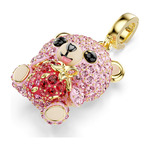 SWAROVSKI 施華洛世奇Idyllia Charm 俏皮大頭泰迪熊擁抱草莓水晶吊飾  推薦(5738357, , large