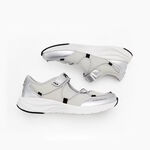 Kixpress-Fila Ballet 女 運動休閒鞋 芭蕾風 銀灰 [5-C949Z-480], , large