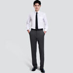 范倫提諾特級彈性平口西褲6011, , large