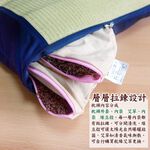 LASSLEY【雙面材質】天然亞藤艾草綠豆殼枕頭 ( 純棉 舒眠 透氣 防蚊 驅蟲 頸部支撐 枕頭 綠豆枕 台灣製造 ), , large