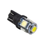 【優惠中】T10 5晶 5050 SMD LED燈泡 高品質晶片 小燈 室內燈 車門燈 迎賓燈 車廂燈 車牌燈, , large