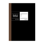 【DOUBLE A】B5膠裝筆記本 布膠系列-方格內頁 [黑]-#DANB18006, , large