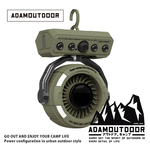 【ADAMOUTDOOR 】無線DC充電式擺頭循環扇(無線風扇 戶外風扇), , large