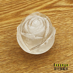 [巴果果]玫瑰花造型制冰格 立體花朵冰塊 威士忌慢融冰模食品級矽膠SIC-ROSE-W, , large