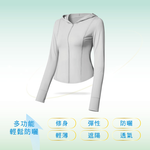 連帽防曬外套 夏季冰感防曬罩衫【ONEDER 旺達棉品】, , large