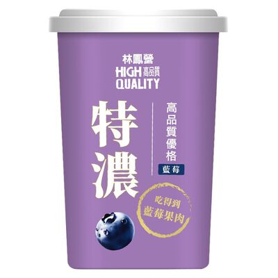 林鳳營特濃重乳優格(藍莓)400g※實際到貨效期約4天以上