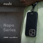 Moshi iPhone 15 Napa 皮革保護殼 支援Magsafe 手機殼, , large