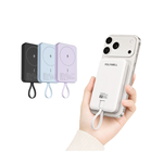 磁吸無線充行動電源 10000mAh Type-C自帶充電線 BSMI / NCC 可上飛機, 隨機出貨, large