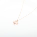 【Angel & Me】守護 生命樹 s925 純銀 厚鍍 18k 玫瑰金 項鍊禮盒, , large