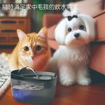 Petmii小鯨魚智能飲水機(USB插電款)黑, , large