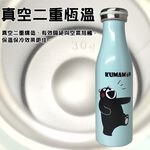 GS MALL  不鏽鋼真空隨身保溫瓶 500ml 保齡球水瓶 耐冷保溫瓶 保溫保溫瓶 保溫壺 隨身水杯 真空保溫瓶, , large