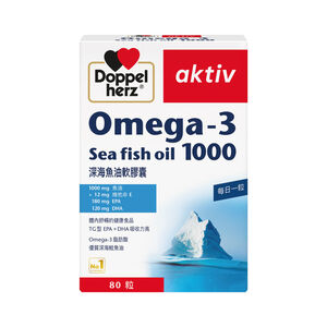 德之寶深海魚油軟膠囊80粒