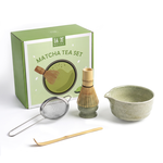 【上手家居】抹茶五件套茶具 抹茶綠(抹茶工具/抹茶刷/抹茶用具/抹茶碗/茶筅), , large