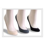 【D&G】純棉素面襪套<灰>DS136 女襪 襪子 隱形襪, , large