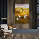 【御畫房】秋意濃 國家一級畫師手繪油畫60&times;90cm(VF-103), , large