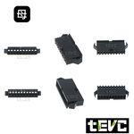 《tevc》2.54 C49 10P 接頭 空中接頭 接線端子 連接器 快速公母端子 電線接頭 SM接頭 小接頭, , large