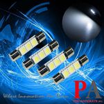 【PA LED】Ford Kuga 保險絲型 28MM 29MM 3晶 SMD LED 白光 暖白光 藍光 化妝燈, , large