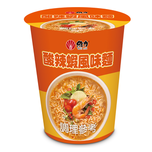維力-酸辣蝦風味麵(杯)58g