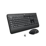 Logitech computer keyboard and mouse, , large