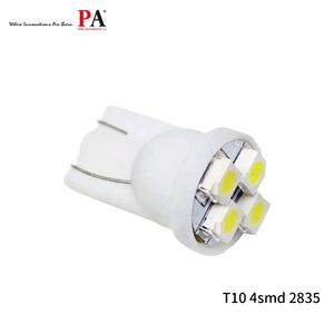 【PA LED】T10 4晶 SMD LED 儀表燈 室內燈 冷氣燈 車門燈 小燈 牌照燈 11色可選