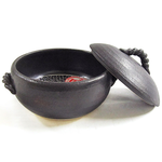 [豐名日本餐具] 六號燻鍋 棕黑 / C06PT9-1, , large