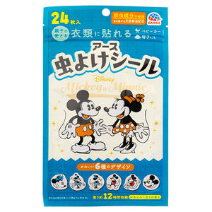 日本EARTH米奇米妮天然防蚊貼片