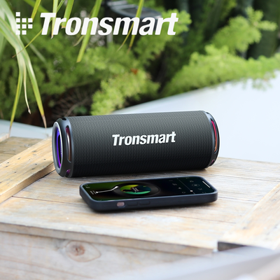 Tronsmart T7 Lite 黑色 藍芽喇叭 強勁低音音響 超便攜戶外喇叭 防水喇叭 燈光音箱