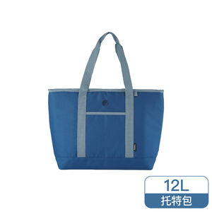 icopop托特包保冷袋12L-極夜藍