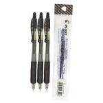 Pilot G2 (0.5) Auto-gel Pen 3Pcs, 黑色, large