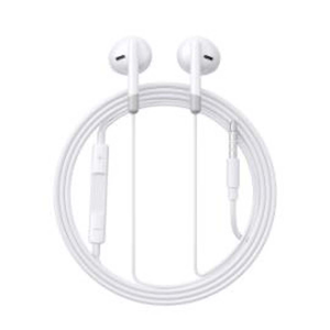 【山水之寶】JOYROOM 3.5mm接頭 半入耳式 線控有線耳機 EW01