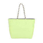 Lesportsac Medium Two-Way Tote 中型雙面托特包 購物袋 手提袋 便當袋 送禮 禮物(深藍x青檸綠)L261-1435P-FB16, , large