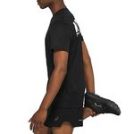 Asics T-Shirts 男女 大童 短袖 T恤 運動 跑步 吸濕排汗 輕量 海外版 黑 [2011A813-001, , large