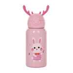 Straw thermos bottle, 兔子, large
