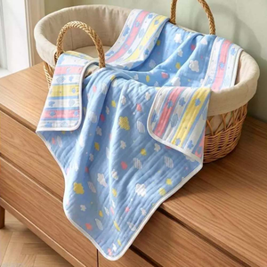 [凱美棉業] 春夏限定 正六層紗 多用途空調被/紗布被/蓋毯 120x150cm