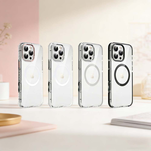 【山水之寶】iPhone16pro/16promax  手機殼 防摔殼 MoreSee 透明經典鋼骨磁吸防摔殼