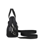 Lesportsac Sheer Round Small Satchel 微透網布小型手提包 半月包 側背包 送禮 禮物 女包(黑色)L261-1818N-LD55, , large