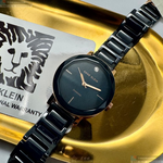 [星晴錶業]ANNE KLEIN手錶,32mm,AN00393墨綠色錶面玫瑰金錶殼墨綠色陶瓷錶帶款, , large