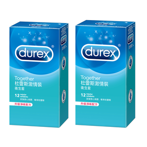 Durex杜蕾斯 激情裝衛生套保險套 12入x2盒