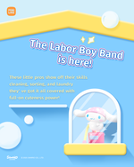 【際洋文化】Sanrio characters勞動男團系列微盒Pro+, , large