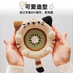【上手家居】編織材料包 小熊(隔熱墊/手作材料包/鉤織材料包/毛線編織/diy材料包/鉤針材料包), , large