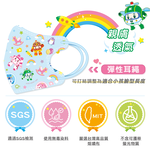 【悠森兒】POLI波力 3D立體幼幼醫用口罩25入-甜甜圈派對, , large
