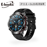 【全新品清倉特價】[ E-books ] V22 鋅合金Amoled高清全觸控多功能智慧手錶, , large