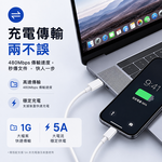 [翊承國際]【免運 + 贈品】PD 100W閃充數據線 【TYPE-C to TYPE-C】, , large