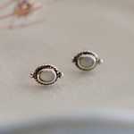 Polar Star Sterling Silver Earrings, , large