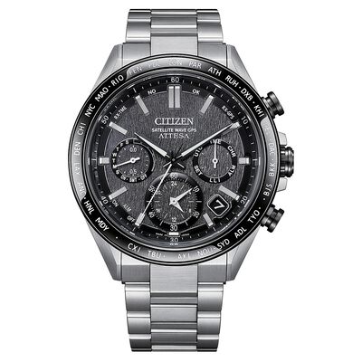 CITIZEN 星辰 GPS衛星對時光動能鈦金屬手錶 CC4058-67X